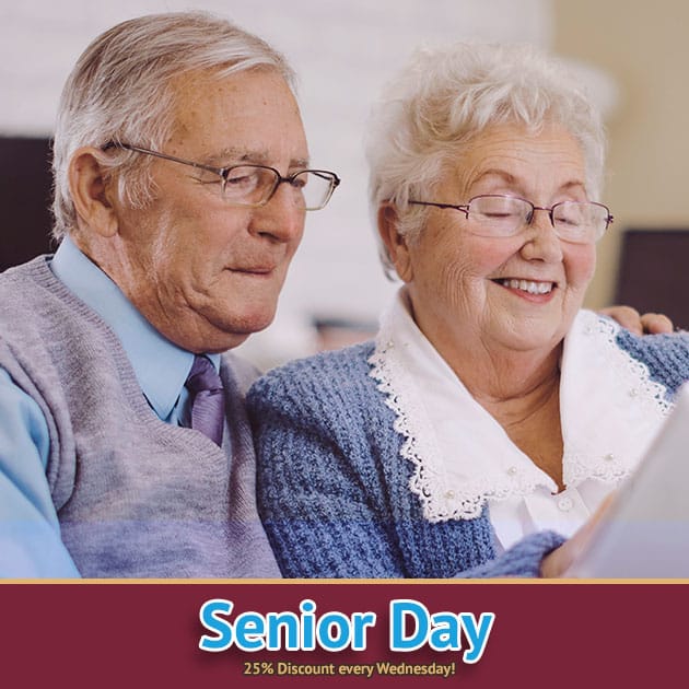 St Vincent de Paul Senior Day sale. Exclusive 25% off Senior discounts on every Wednesday!