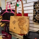 Women's purses for sale at SVDP Ozaukee County in Port Washington, WI.