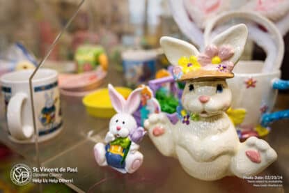 Used Easter decorations for sale in Port Washington, WI.