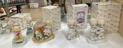 Precious Moments figurines for sale at St. Vincent de Paul.