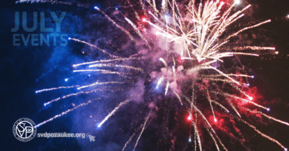 St Vincent de Paul Ozaukee County July sales and events.