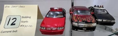 Die cast cars