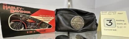Harley Davidson fanny pack and playing cards