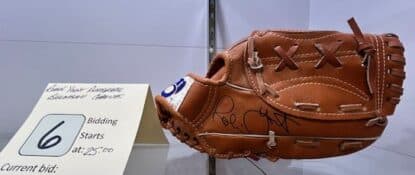 Robin Yount autographed baseball glove