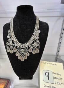 Silver necklace