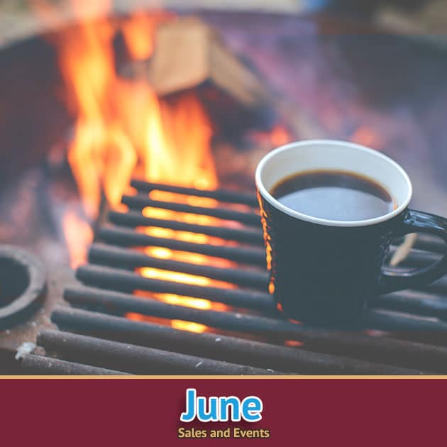 St Vincent de Paul, Ozaukee County June sales and events calendar.