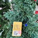 Artificial Christmas tree sale at SVDPO